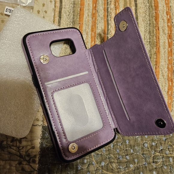 Samsung Galaxy s7 edge phone caseColor is PurplePlease go to my page and see - Picture 6 of 12